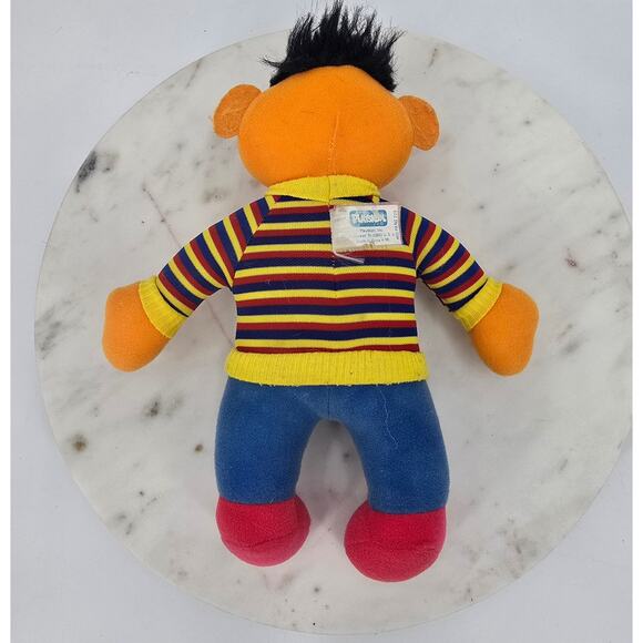 Playskool / Sesame Street 1998 Ernie Plush Doll - Picture 2 of 4